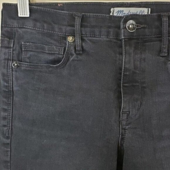 Madewell | Factory Faded Black Skinny Jeans - Picture 2 of 7